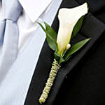 Elegant Calla Lily boutonniere