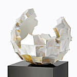 Broken Egg Mother of Pearl Pot