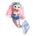 Soft Toy Mermaid Holding Baby Dolphin