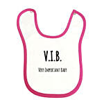 Very Important Baby Bib - Pink