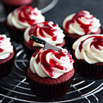 Blood Thursty Cup Cake 6 Pcs