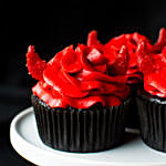 Bloody Devil Cup Cakes 6 Pcs