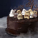 Graveyard Chocolate Cake