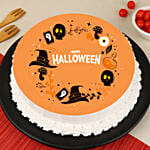 Halloween Black Magic Photo Cake 12 Portion