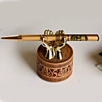 24K Gold Plated Pen Set in Engraved Box