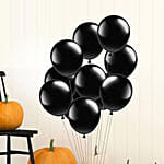 Black Latex Balloons 10 Pcs