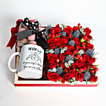 Exotic Roses and Chocolate With Quirky Mug