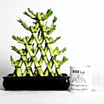 Triangle Shape Bamboo with Mug