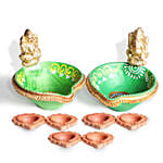 Devotional Diya Set