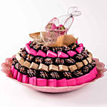 Baby Girl Chocolates and Dates Tray