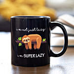 Love Being Superlazy Printed Mug