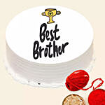 Bhaidooj Best Brother Cake