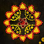 Auspicious Diwali Rangoli