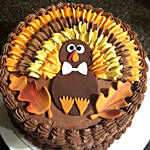 Bird Theme Chocolate Cake