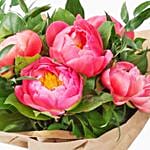 Classique Coral Peonies Bunch