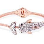 Fish Design Stone Studded Bracelet