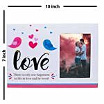 To Be Loved Wooden Photo Frame
