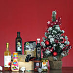 Cooking Delight Hamper With Christmas Tree