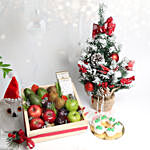 Natures Delight with Treats and Christmas Tree