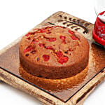 Plum Cake & Musical Santa Snow Globe