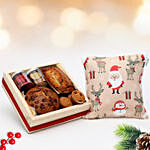 Yum Treats & Christmas Cushion Combo