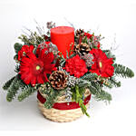 Basket of Winter Holiday Wishes