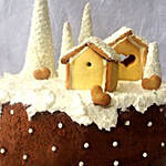 House in Wonderland Chocolate Cake
