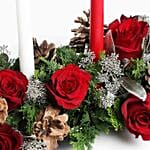 Holiday Flower Centerpiece