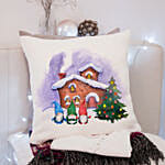 Gnome and Christmas Tee Cushion