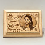 Personalised Engraved Christmas Wooden Plaque
