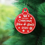 Personalised Xmas Blessing Baubles