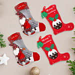 Christmas Decoration Stockings 4 Pcs