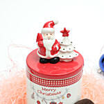 Rainbow Cookies in Christmas Jar