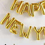 Happy New Year Alphabet Balloon Set