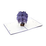 Lavender Wish Tree 3D Card
