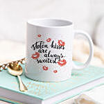 Sweetest Kisses Printed Mug