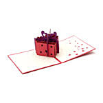 Best Wishes Gift Box 3D Card
