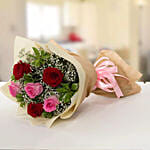 Pink Balloons With Flowers