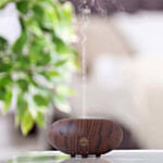 Dark Wood Finish Beautiful Diffuser