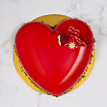 Choco Red Velvet Heart Cake 1 Kg