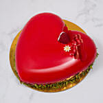 Choco Red Velvet Heart Cake 1 Kg