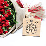 Romantic Affection Baby Rose Bouquet
