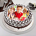 Birthday Celebrations Photo Cake- Truffle Half Kg