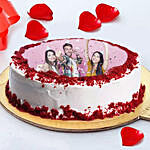 Birthday Photo Cake For Friends- Black Forest 2 Kg