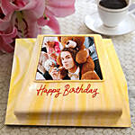 Framed Birthday Photo Cake- Black Forest 2 Kg Eggless