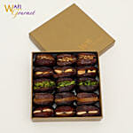 A Box Of Medium Majdool Dates with Dry Nuts Filling 780g