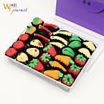 Box of Marzipan Fruits Shaped Sweets 1kg
