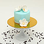 Fondant Icing Chocolate Mono Cake