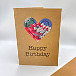 Happy Birthday Colourful Handmade Greeting Card