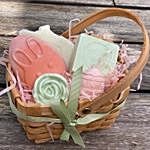 Happy Easter Bunny Soap Basket